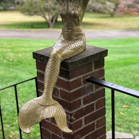 Midcentury Mermaid Sculpture - Picture 6 of 16